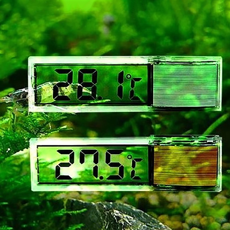 Aquarium Planted Seeds - กันน้ำ Aquarium เครื่องวัดอุณหภูมิ3D ดิจิตอล LCD ปลาอิเล็กทรอนิกส์อุณหภูมิถังปลาเต่ามิเตอร์วัดอุณหภูมิ