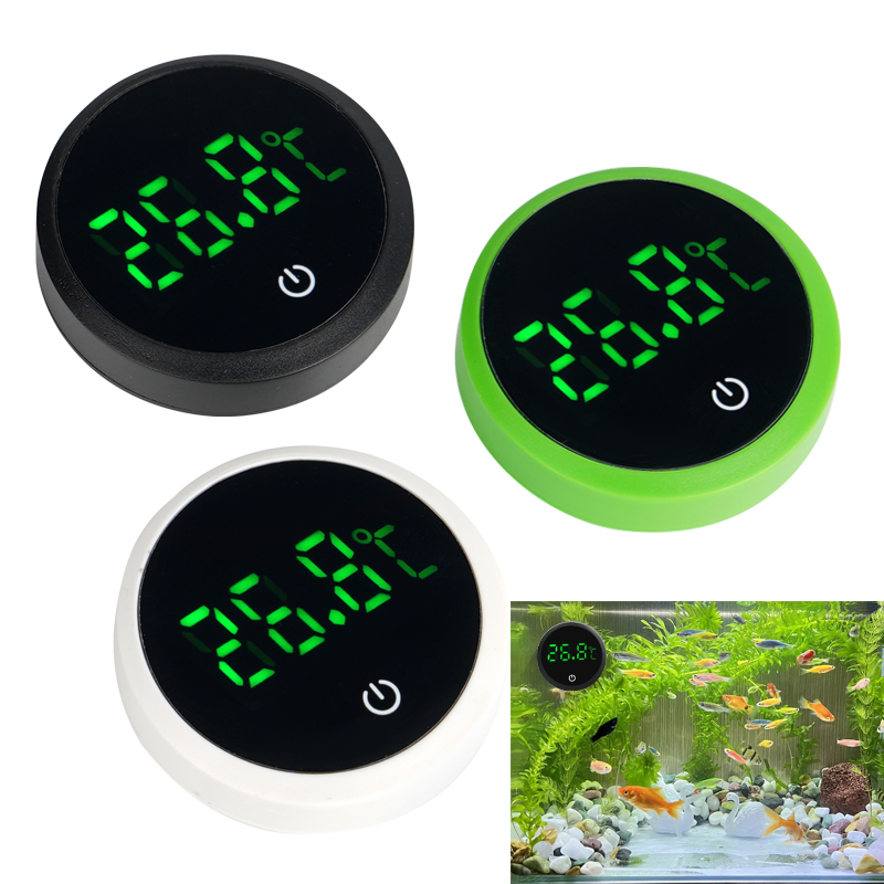 Aquarium Planted Seeds - LED Digital Aquarium เครื่องวัดอุณหภูมิจอแสดงผล LED อิเล็กทรอนิกส์ตู้ปลาน้ําการวัดอุณหภูมิควบคุมเครื่องวัดอุณหภูมิ