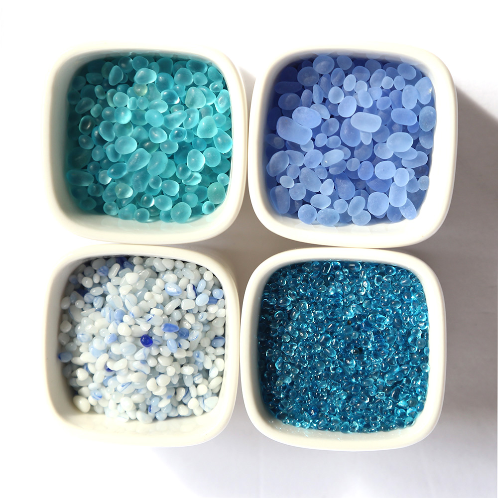 หินที่มีสีสันถังปลา Rock น้ําพ - Aquarium Planted Sand บทวิจารณ์และราคา