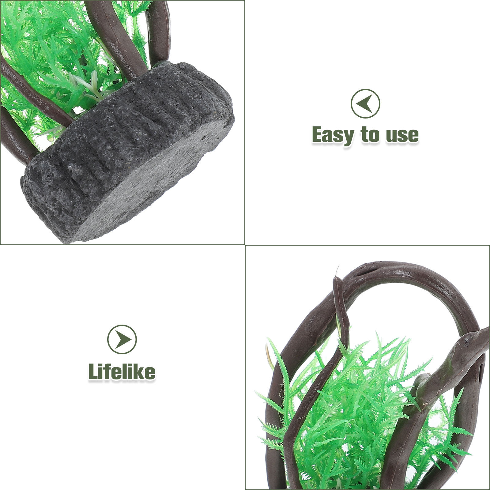 ของตกแต่งตู้ปลาเทียม รูปทรงราก - Aquarium Plant Roots บทวิจารณ์และราคา