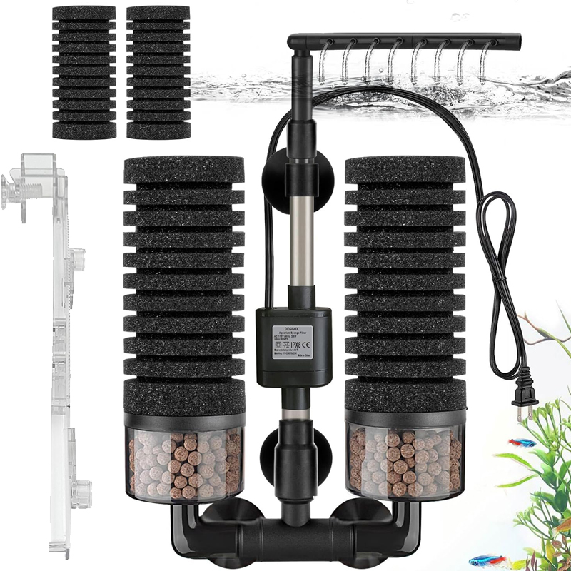 3-IN-1 คลิปบนไฟฟ้าฟองน้ํากรอง  - Aquarium Planted Filter บทวิจารณ์และราคา